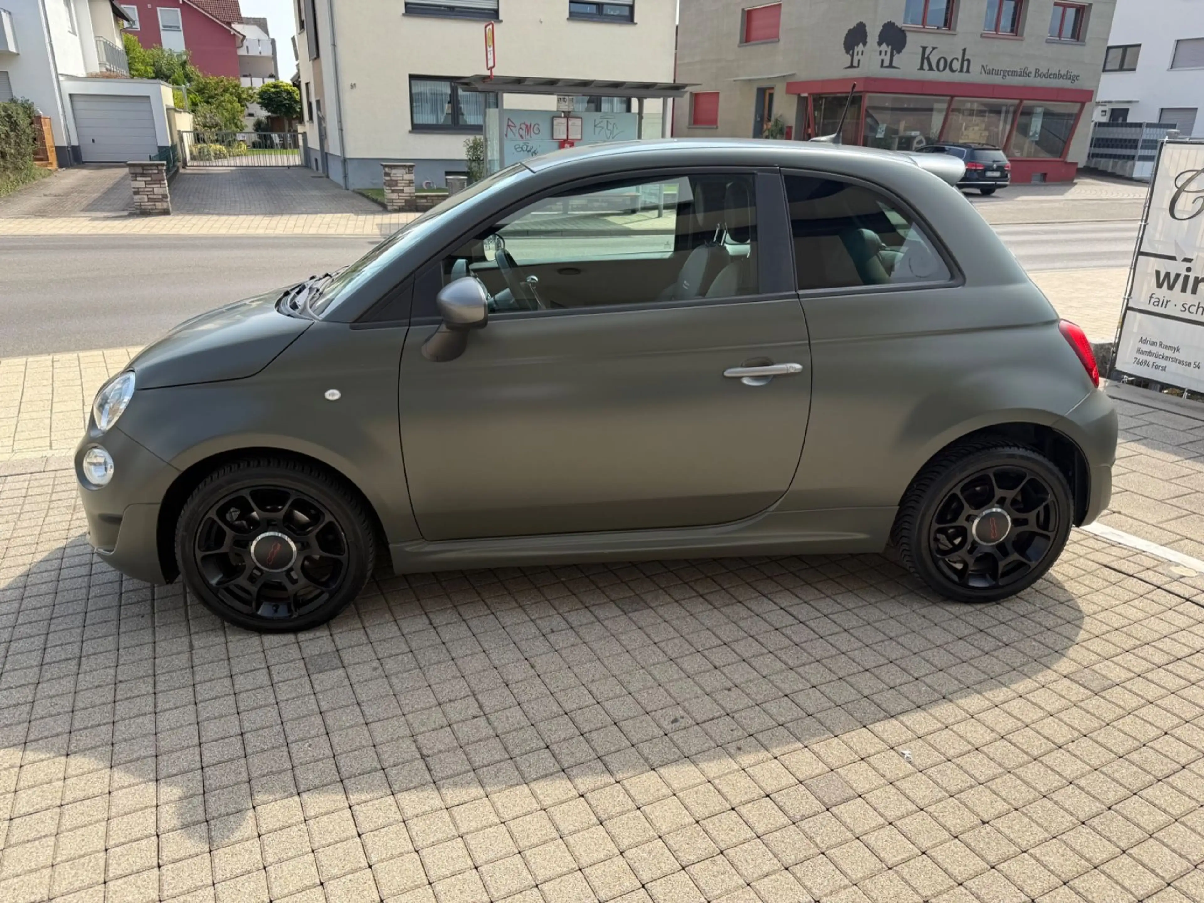 Fiat 500 S , Alpi Grün Matt, NAVI,Leder ,TüV 06.2027 — photo 8