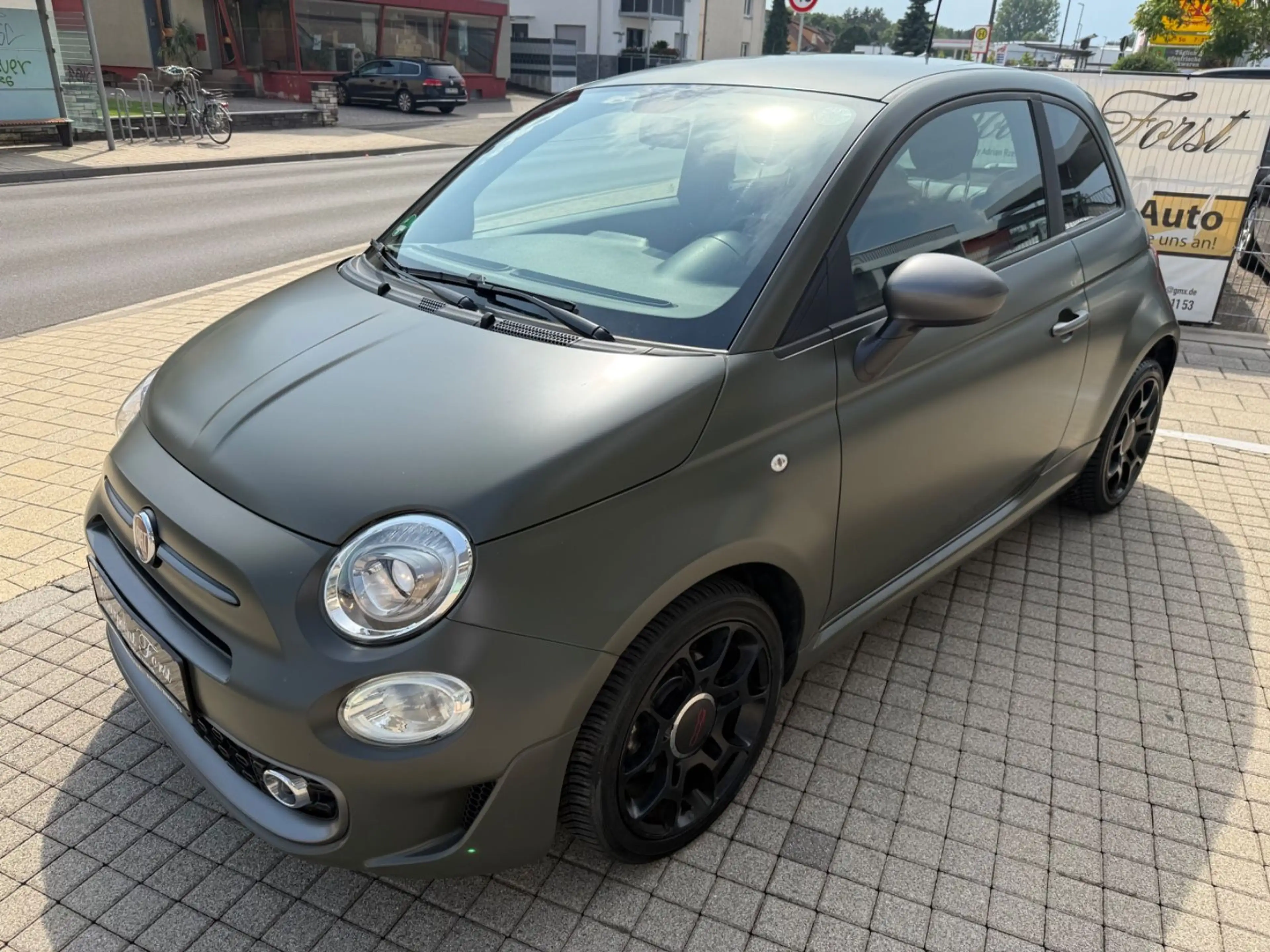 Fiat 500 S , Alpi Grün Matt, NAVI,Leder ,TüV 06.2027 — photo 6
