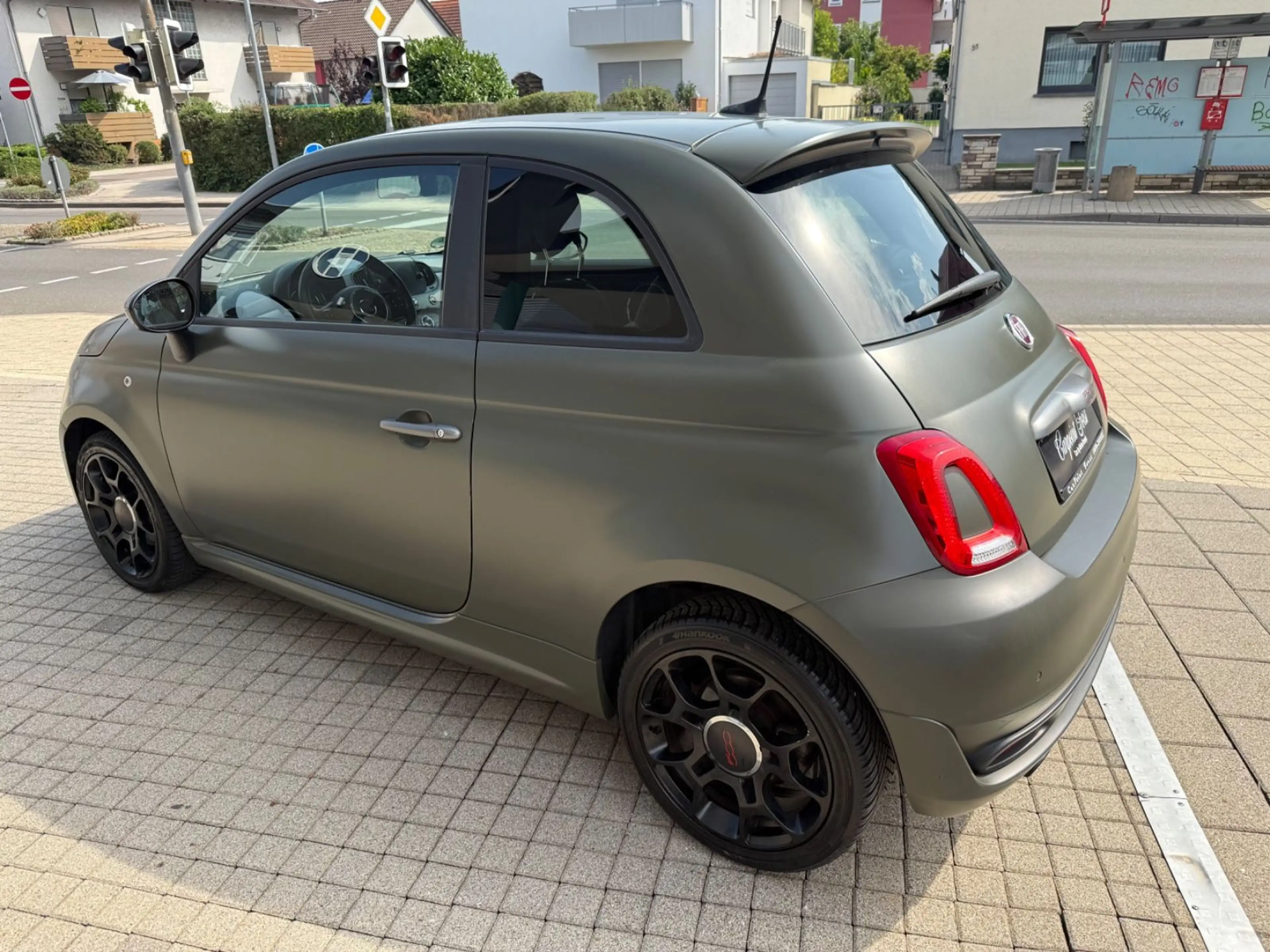 Fiat 500 S , Alpi Grün Matt, NAVI,Leder ,TüV 06.2027 — photo 9