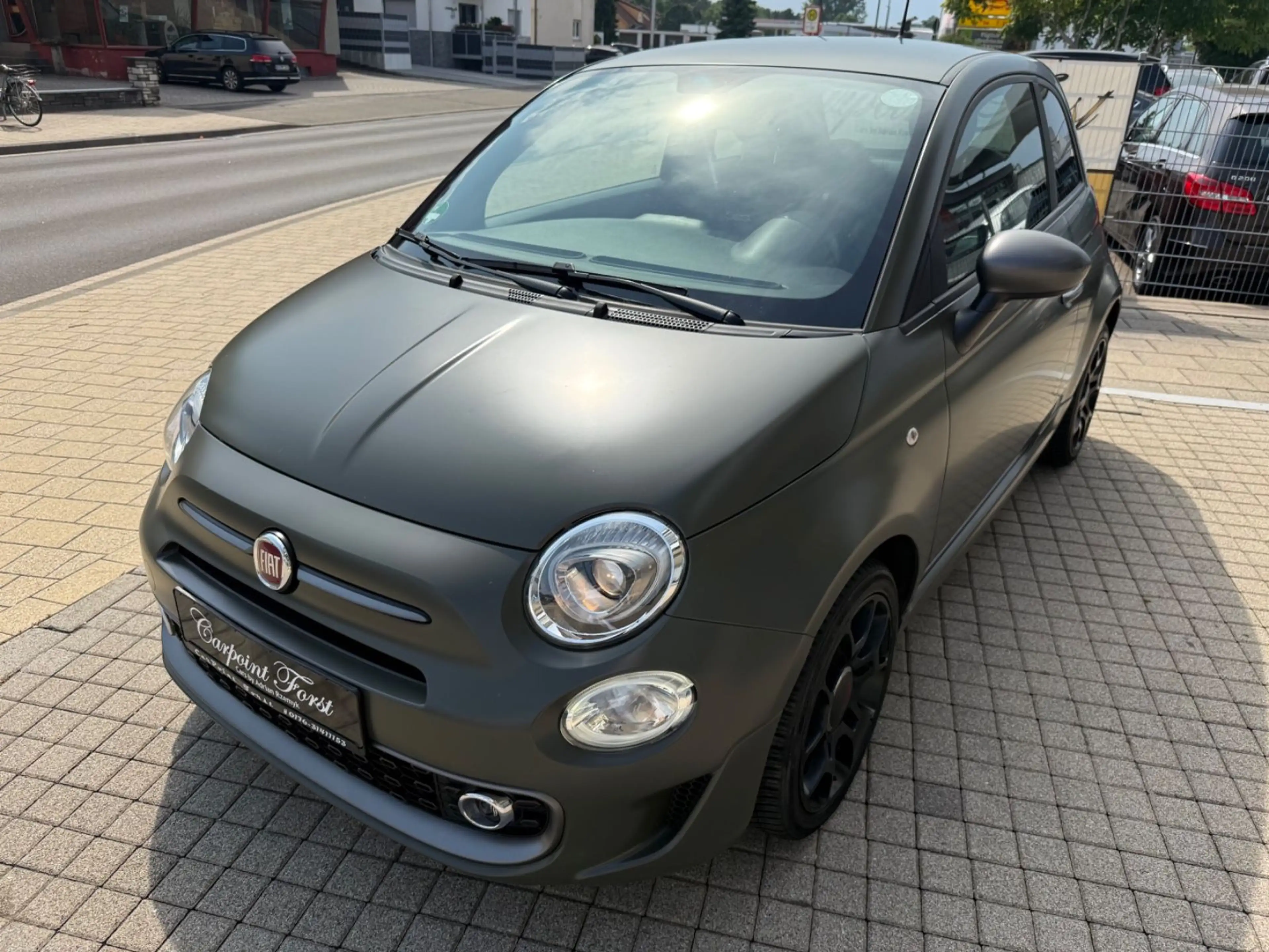 Fiat 500 S , Alpi Grün Matt, NAVI,Leder ,TüV 06.2027 — photo 5