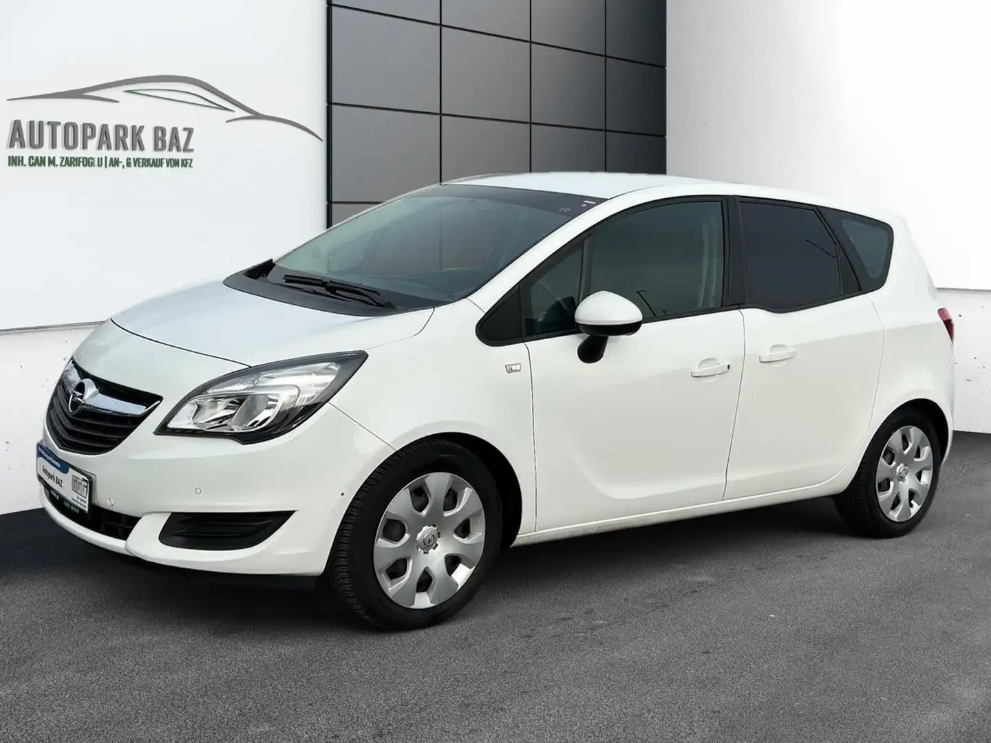 Opel Meriva B Edition AUTOMATIK *2.HAND*KLIM*SH*PDC* Weiß - 1