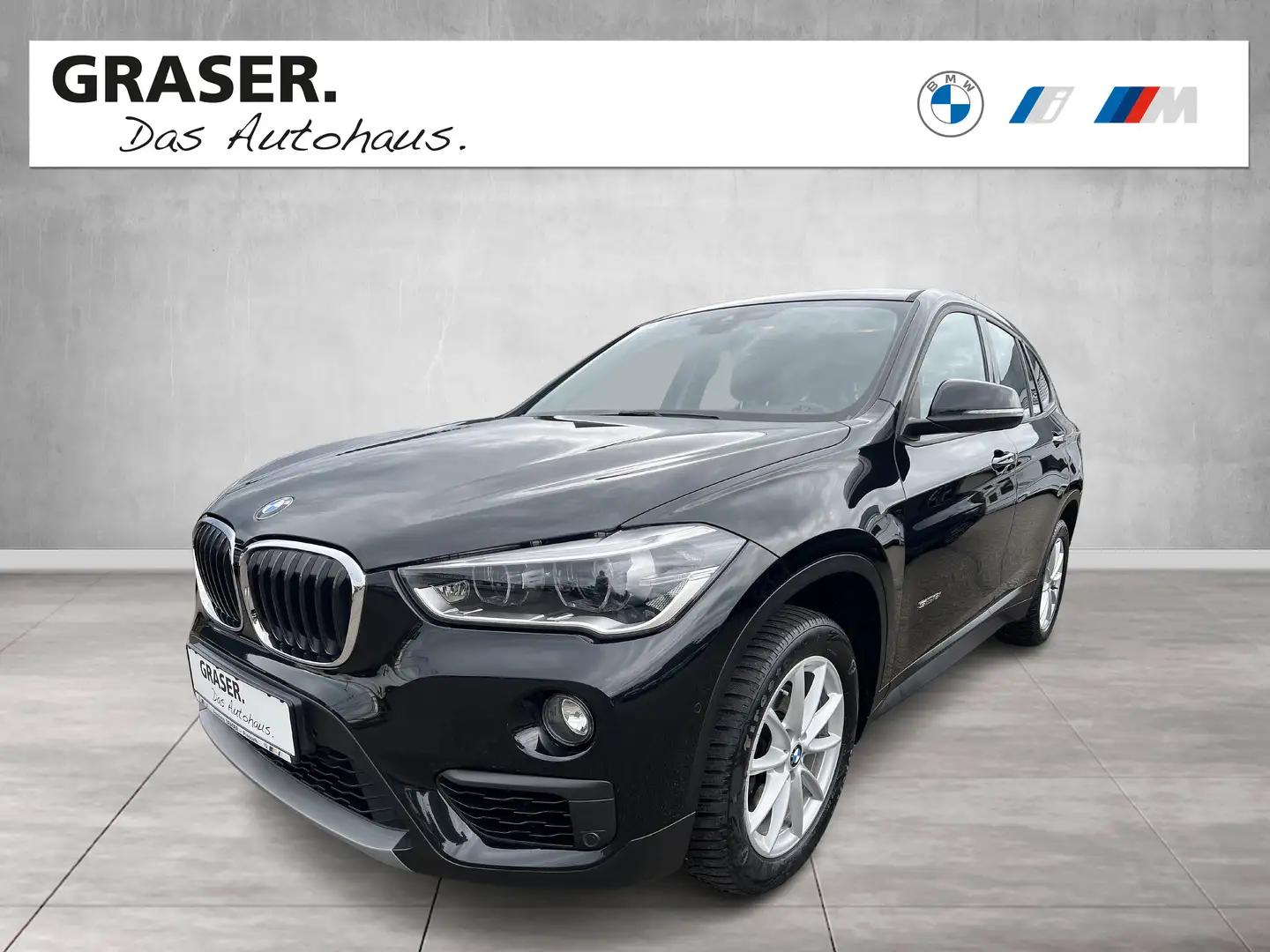 BMW X1 sDrive18i Advantage  NUR HÄNDLER / EXPORT Чорний - 1