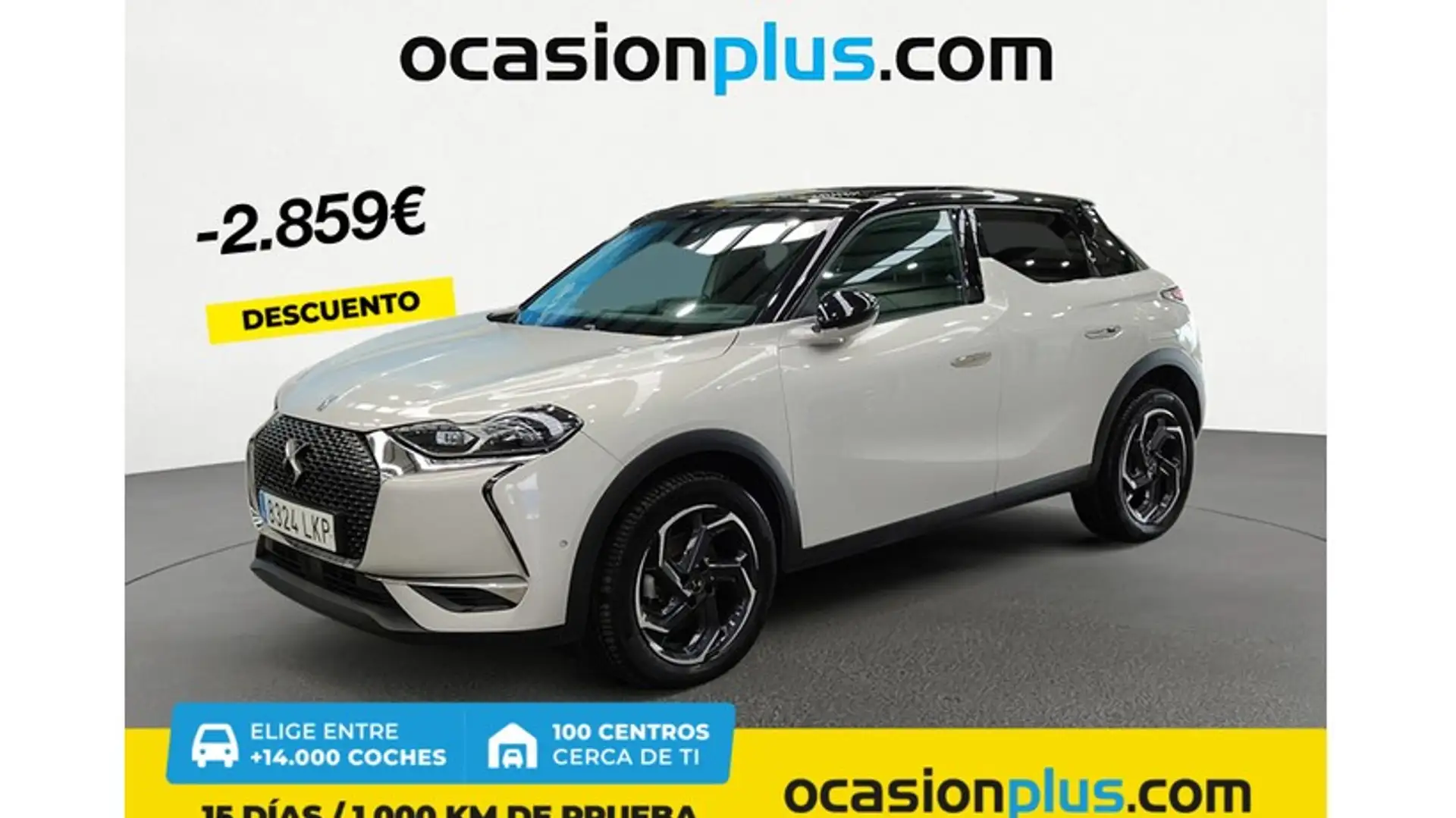 DS Automobiles DS 3 Crossback Puretech Grand Chic 130 EAT8 Blanc - 1