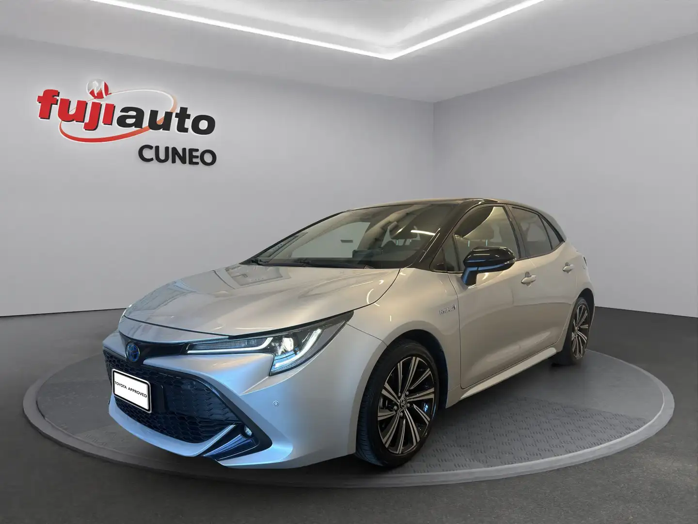 Toyota Corolla Corolla 1.8h Style cvt Argento - 1