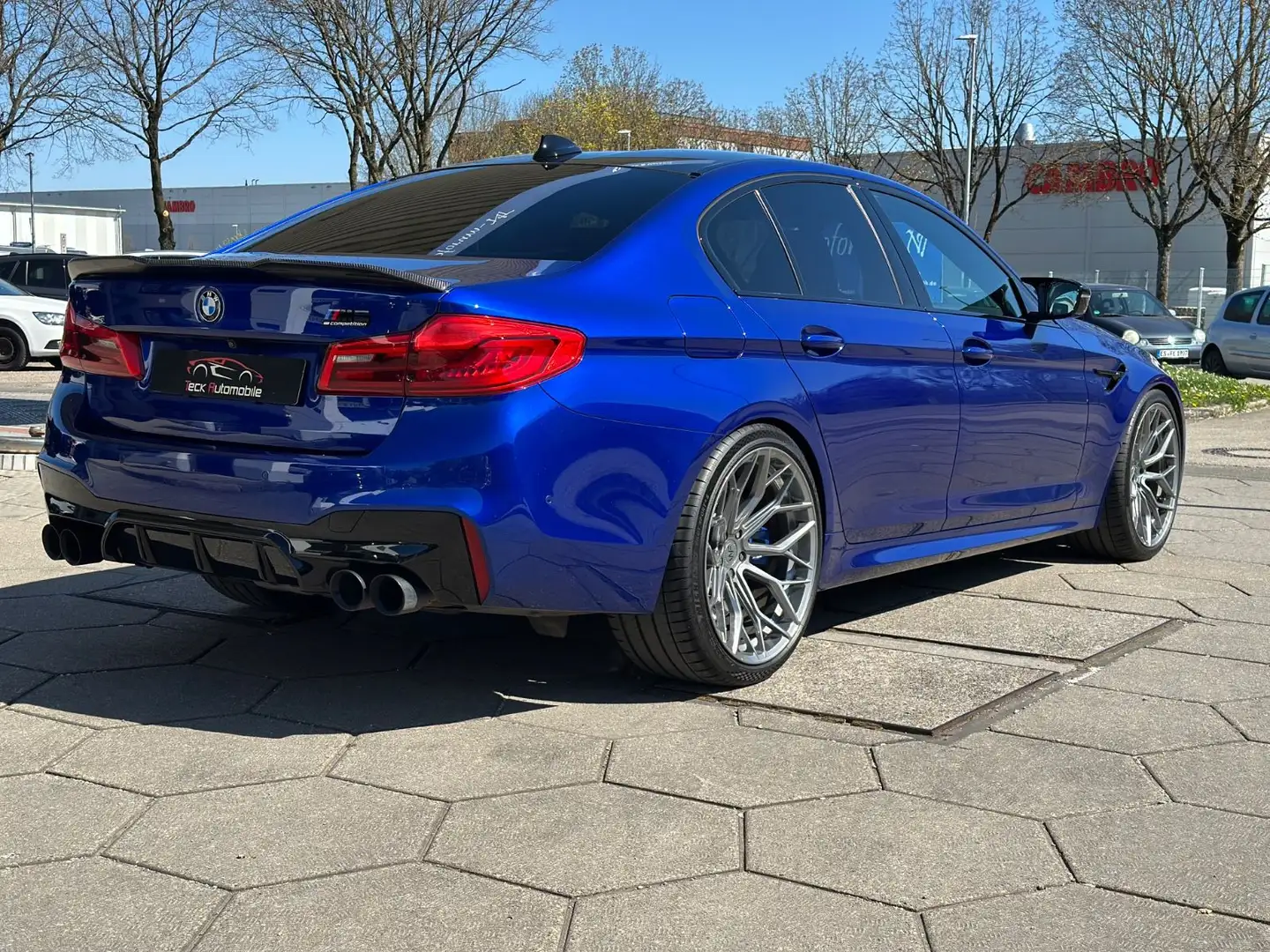 BMW M5 Competition Head up/Carbon Dach/Connection Dr Modrá - 2