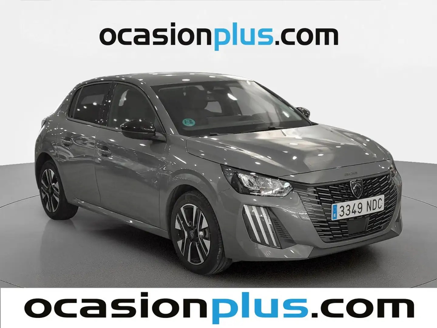 Peugeot 208 1.2 Puretech S&S Allure 100 Gris - 2