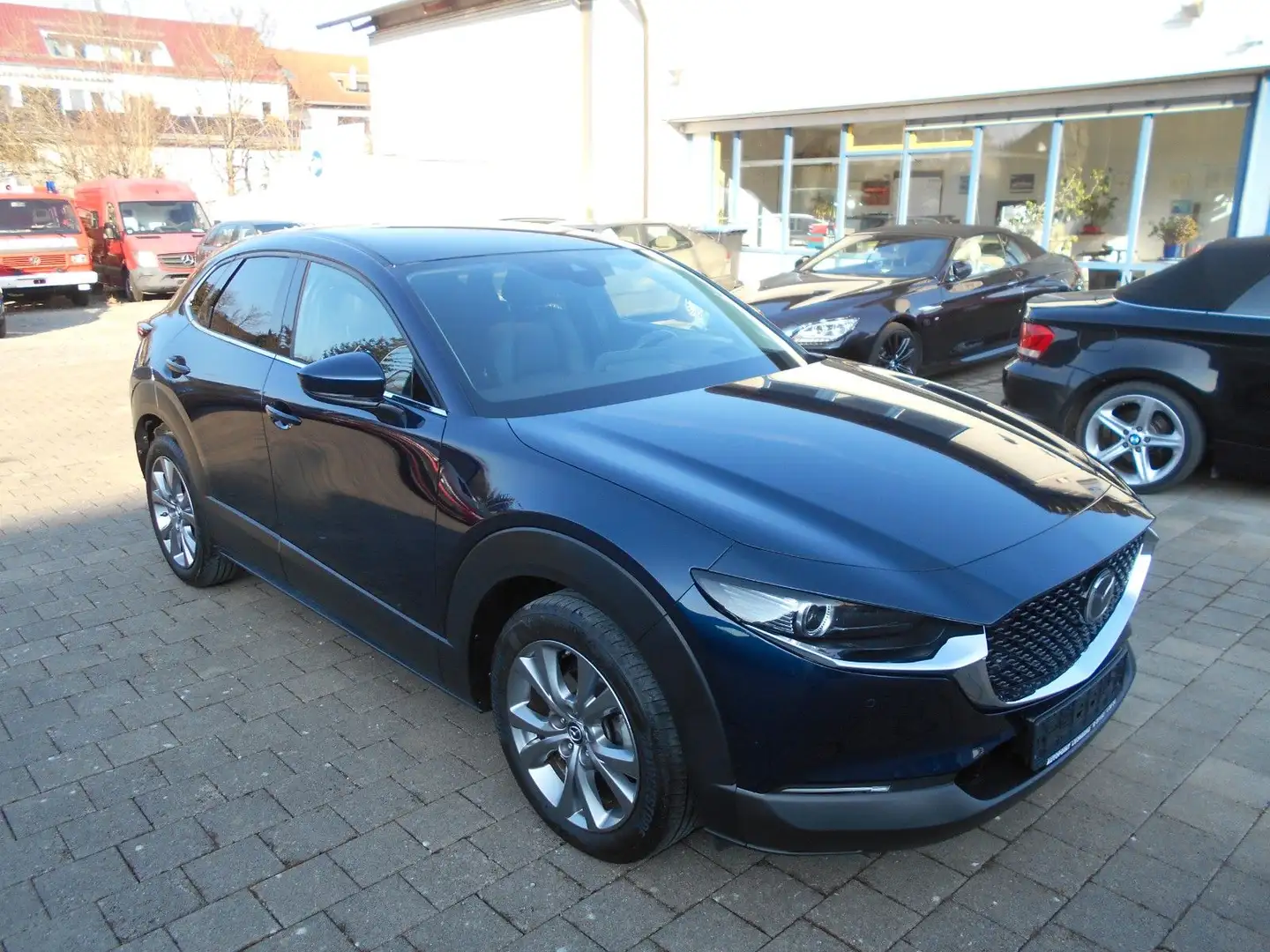Mazda CX-3 0 Selection 2WD, Leder Schwarz Blau - 2