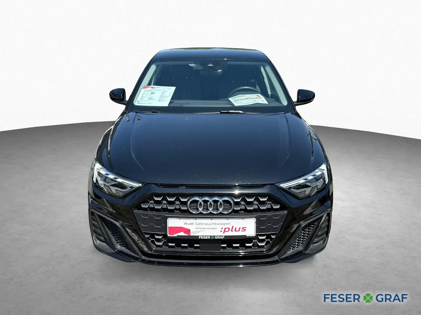 Audi A1 Sportback 30 TFSI S line S tr. LED-Virtual-Sportsi Zwart - 2