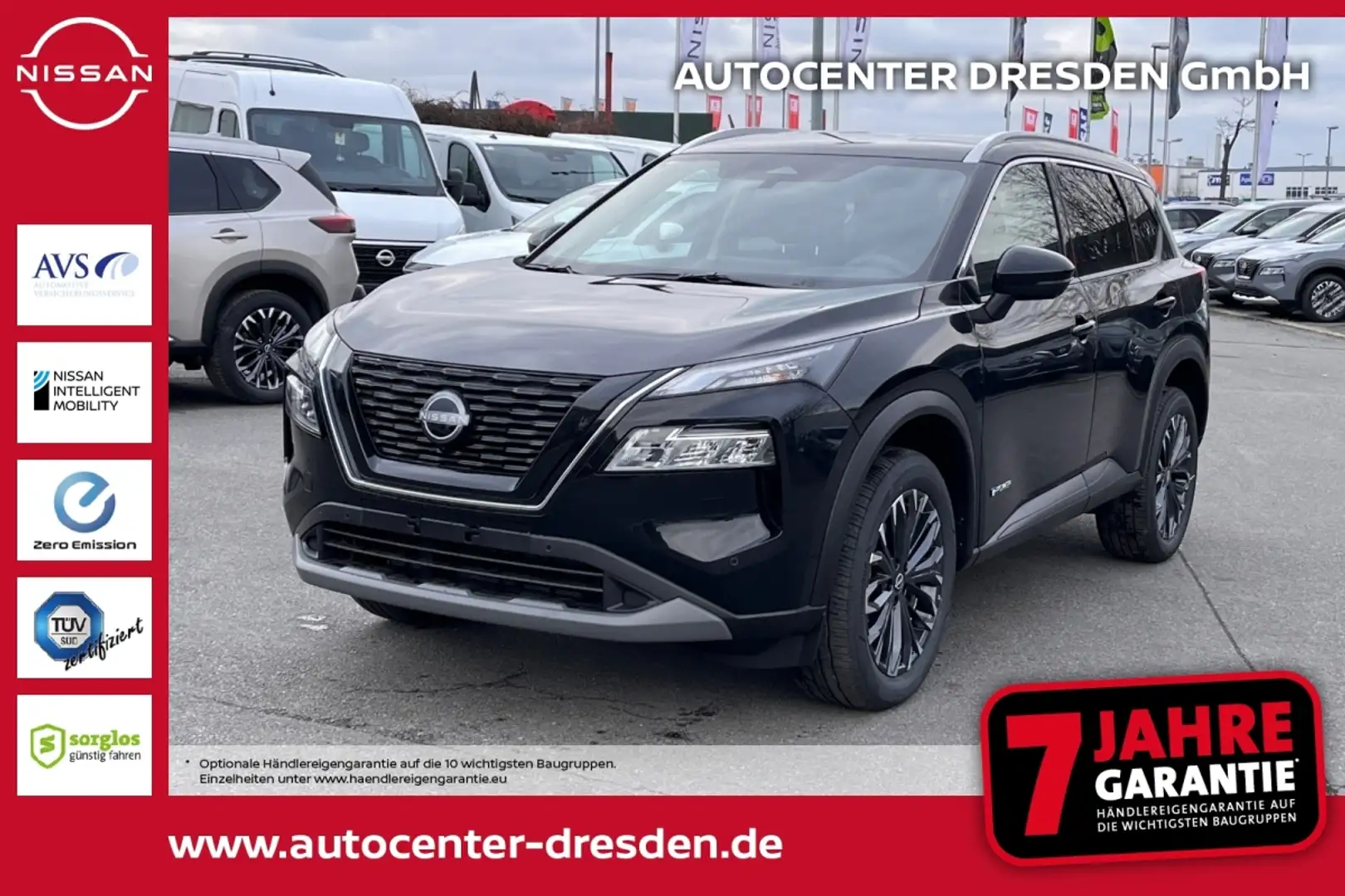 Nissan X-Trail 1.5 VC-T e-POWER 204 PS N-Conn Pano Navi Noir - 1