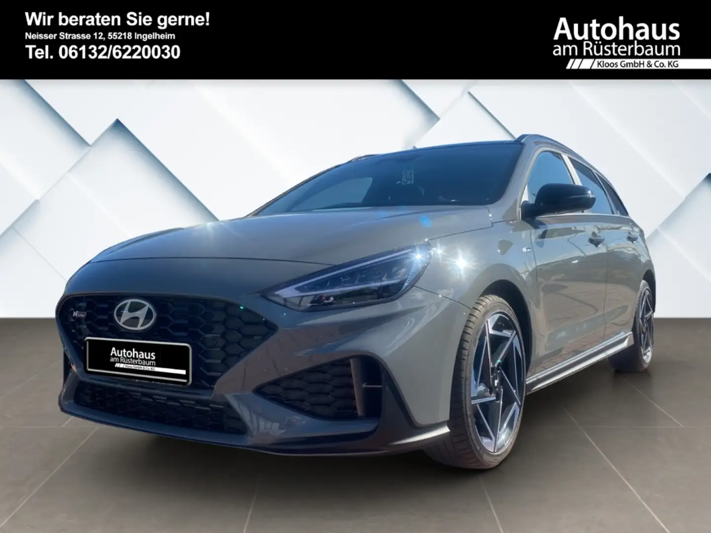 Hyundai i30 N Line Mild-Hybrid Kombi (MY25) 1.5 Automatik, Gla Gris - 2