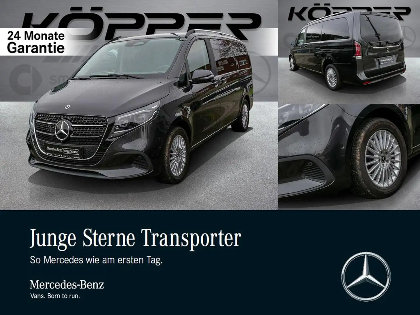 Mercedes-Benz V 220 d 4M STYLE L Winter-Edition Pano Airmatic Gris - 1