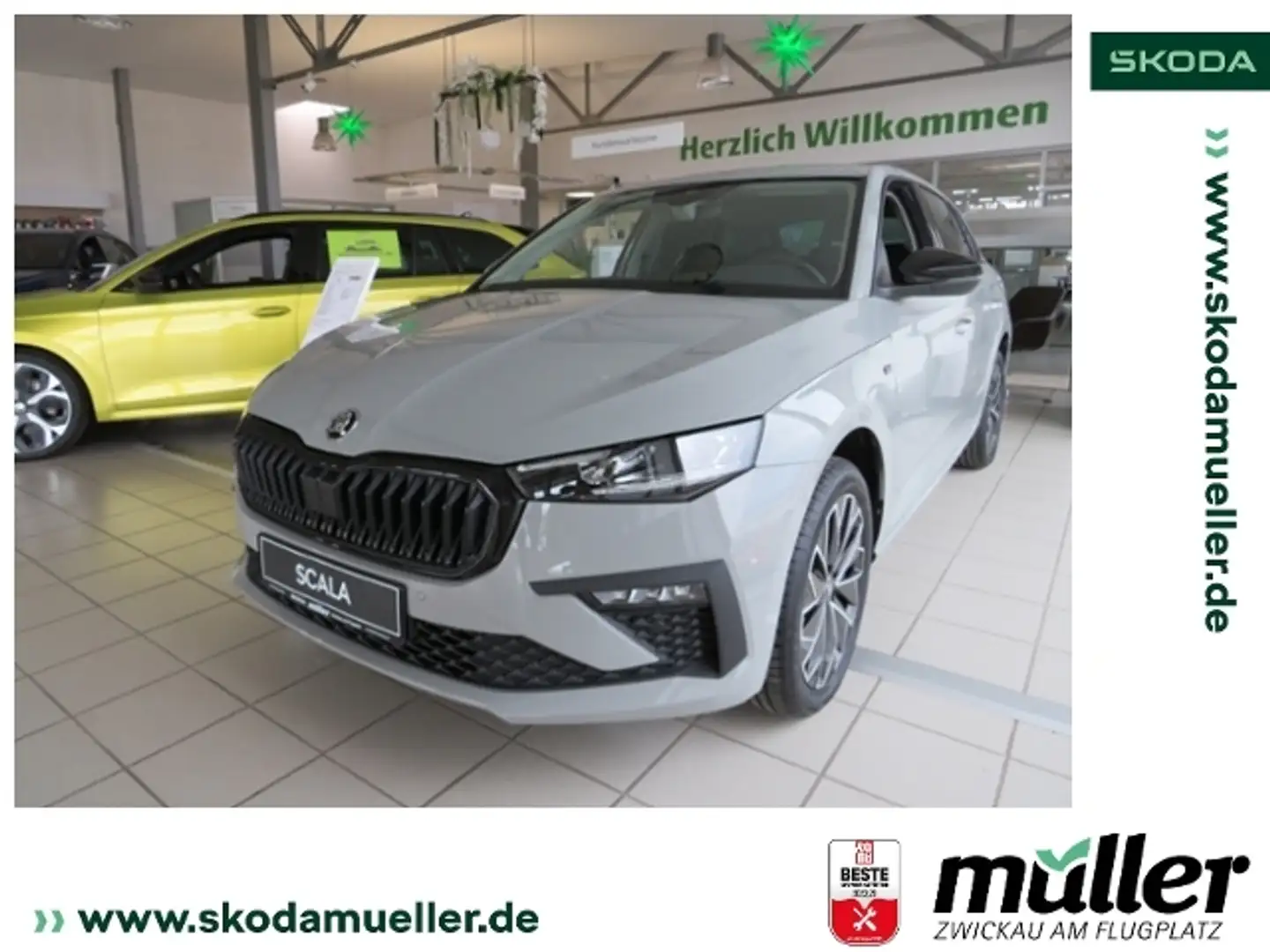 Skoda Scala Tour  1.0TSI 70kW Grijs - 1