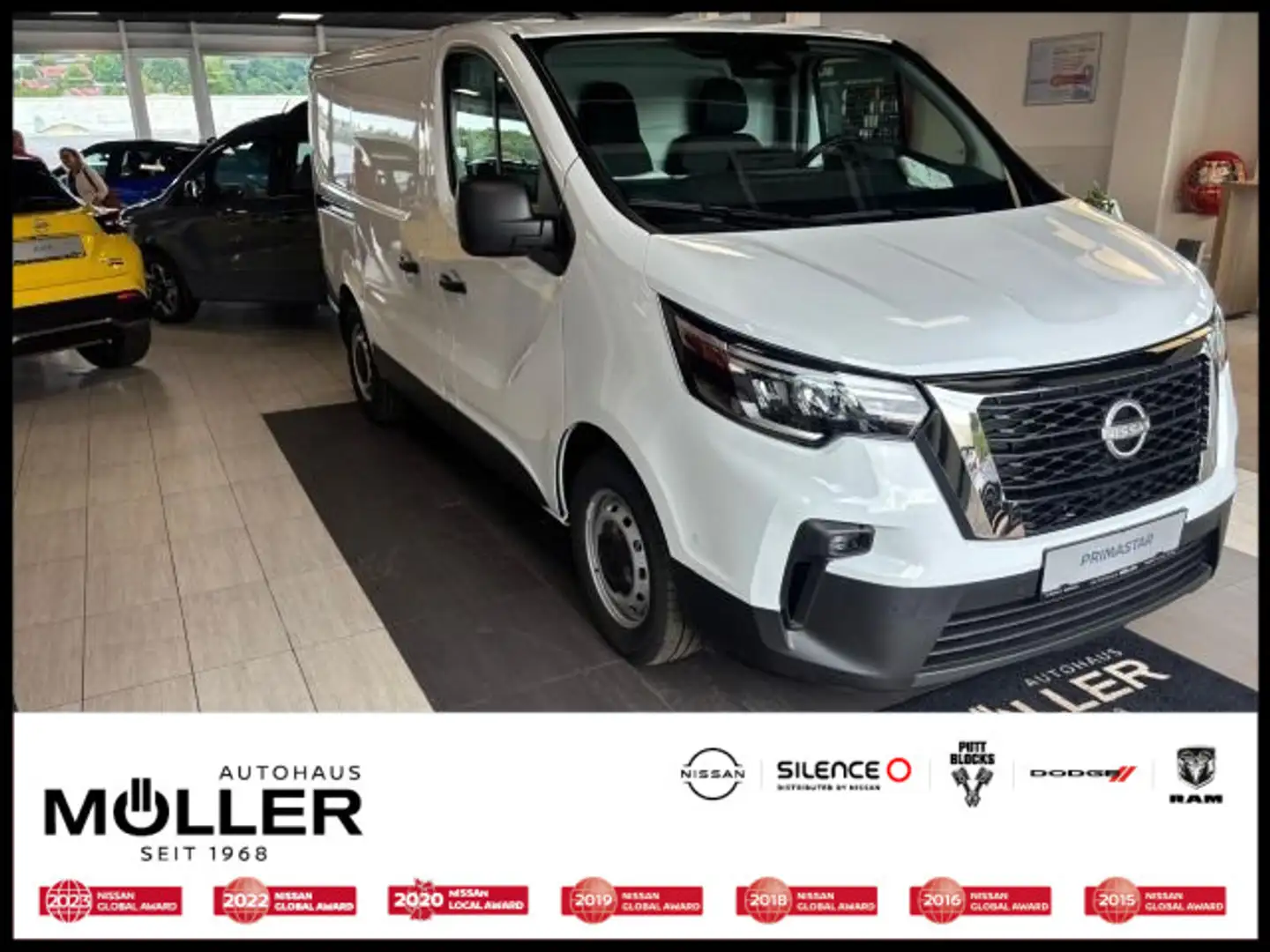 Nissan Primastar Kasten 150PS L1H1 3,0TN-Connecta LRB Blanco - 1