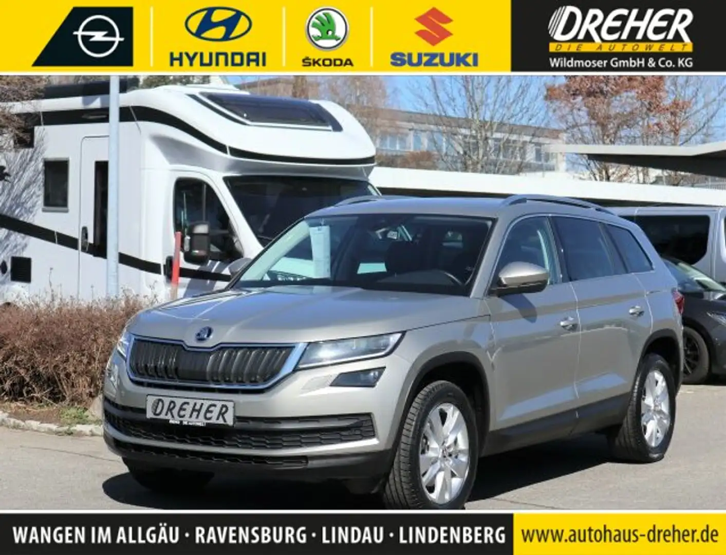 Skoda Kodiaq Kodiaq 2.0 TSI Style ALLRAD/el. Heckklappe uvm. Beige - 1