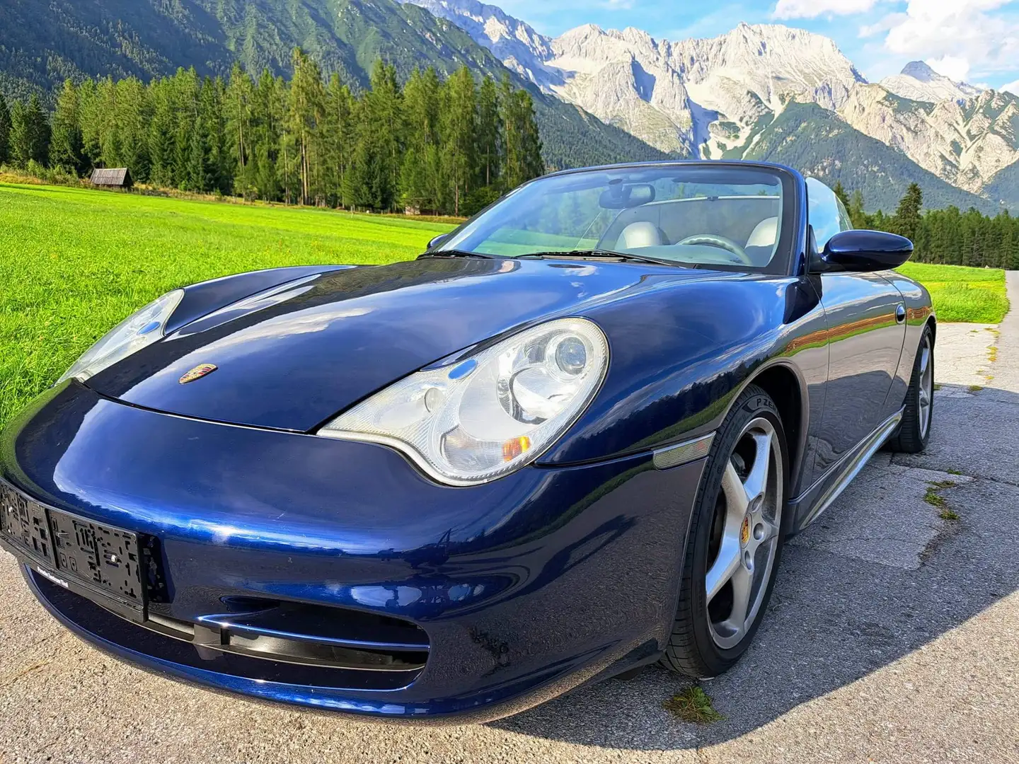 Porsche 996 911 Carrera 4 Cabrio Tiptronic Blau - 1