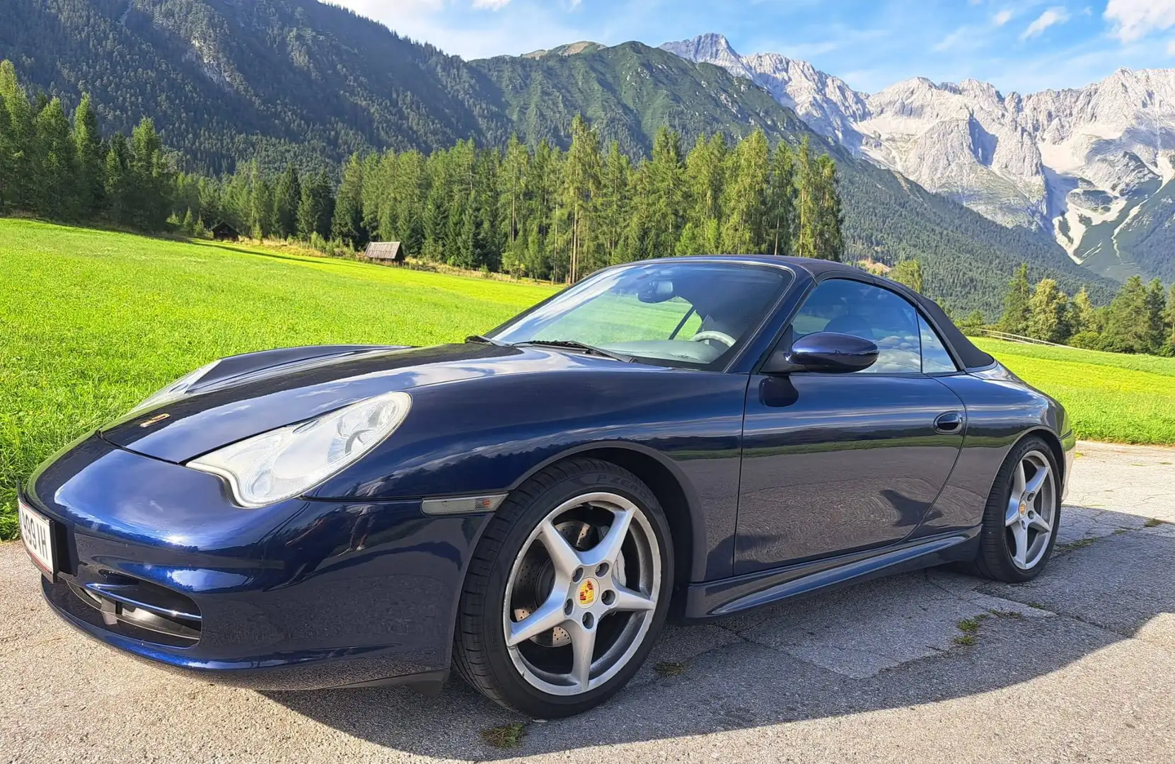 Porsche 996 911 Carrera 4 Cabrio Tiptronic Blau - 2