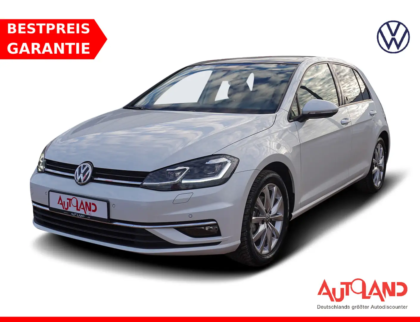 Volkswagen Golf 1.4 TSI Sitzheizung Klimaaut. Weiß - 1