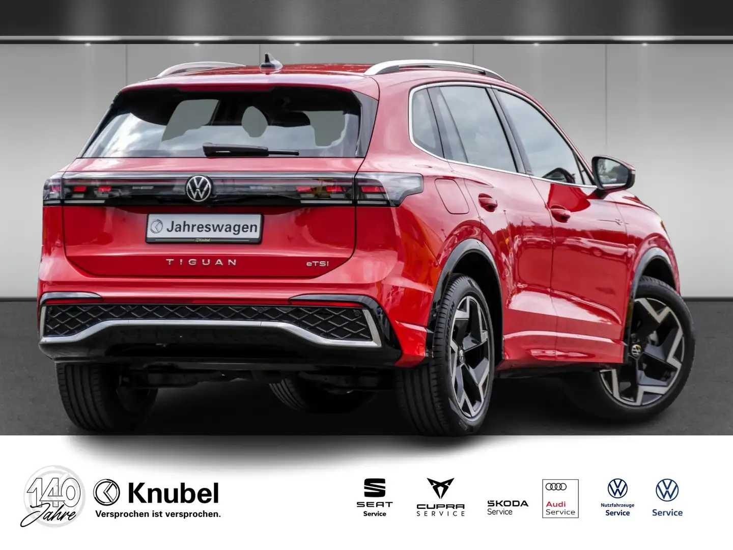 Volkswagen Tiguan R-Line 1.5 eTSI DSG IQ.LIGHT/AHK/AreaView Rouge - 2