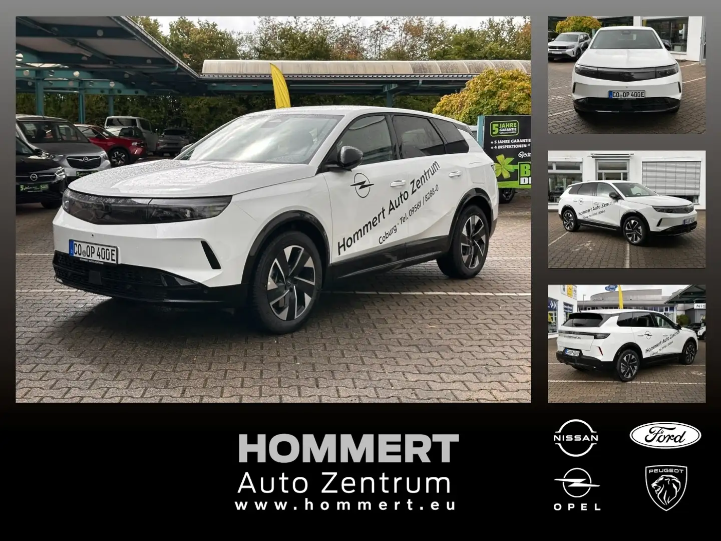 Opel Grandland 157kW GS Electric *360°*Focal*11kW-OBC* Weiß - 1