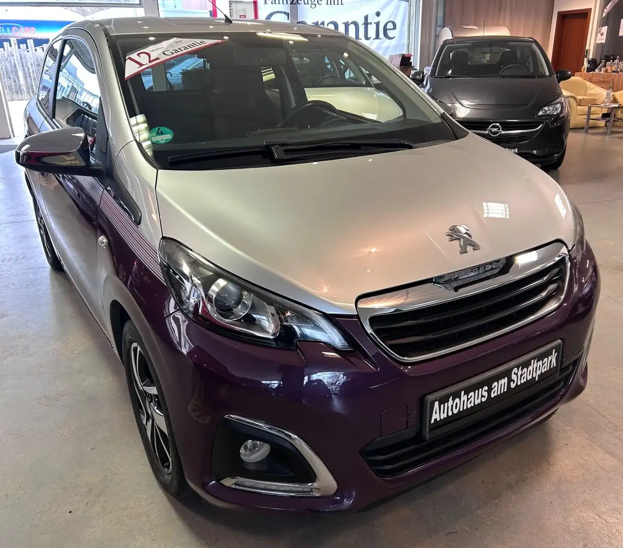 Peugeot 108 Allure -LED-SH-IntelLink-1Jahr Garantie Fialová - 2