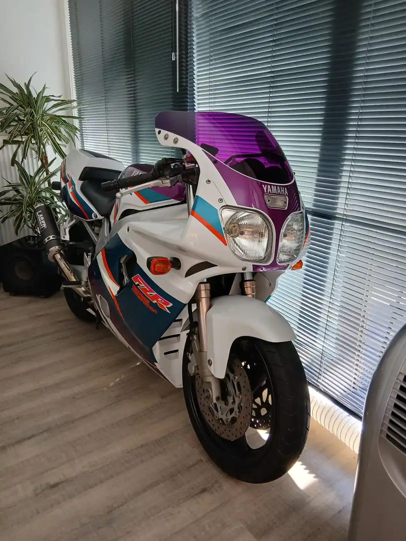 Yamaha FZR 600 R foxeye fzr600r Blanco - 2