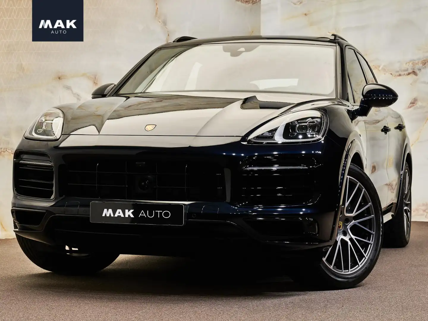 Porsche Cayenne 3.0 E-Hybrid Platinum Edition, NL-auto, SportDesig Blauw - 1