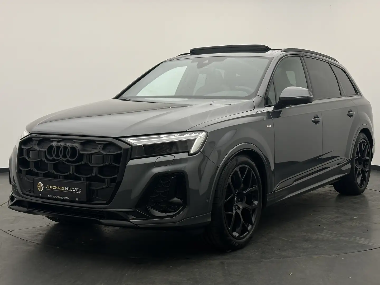 Audi Q7 Q7 50 TDI quattro +S-LINE+PANO+B&O+360+RAUTE+AHK Grau - 2