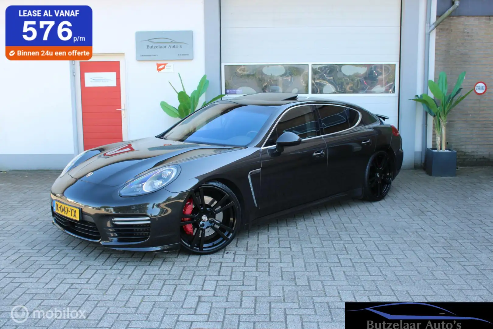 Porsche Panamera 4.8 Turbo S Full Option 520PK 22inch Luid! Grigio - 1