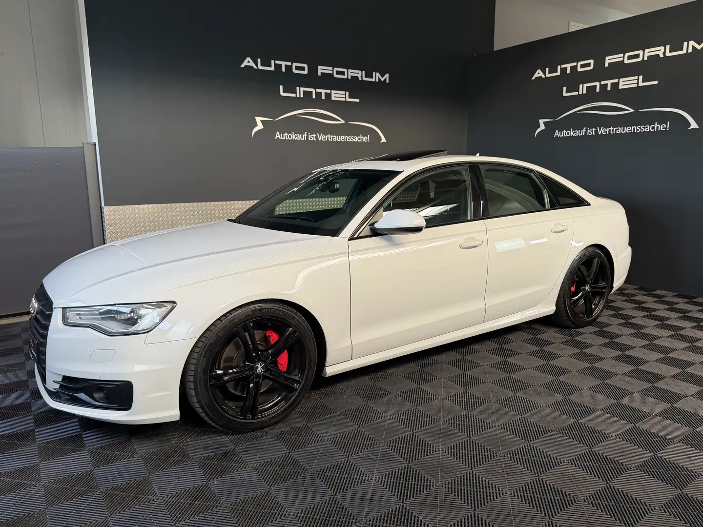 Audi A6 3.0 TDI quattro-BOSE-LED-8XBEREIFT-SCHECKHEFT-ALU Weiß - 2