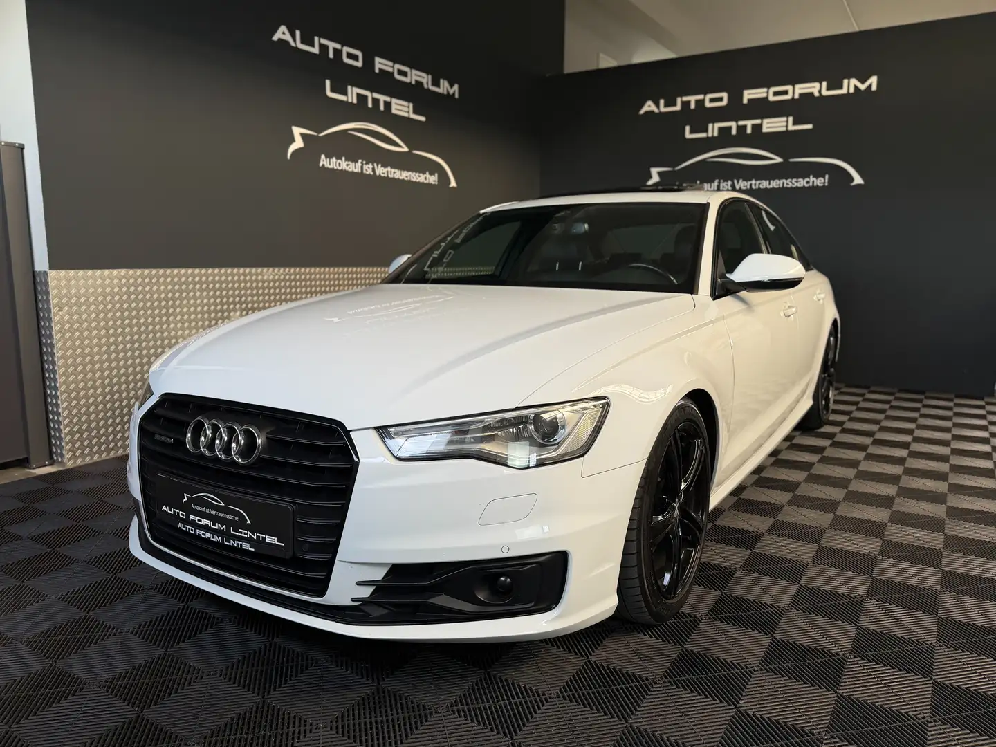 Audi A6 3.0 TDI quattro-BOSE-LED-8XBEREIFT-SCHECKHEFT-ALU Weiß - 1