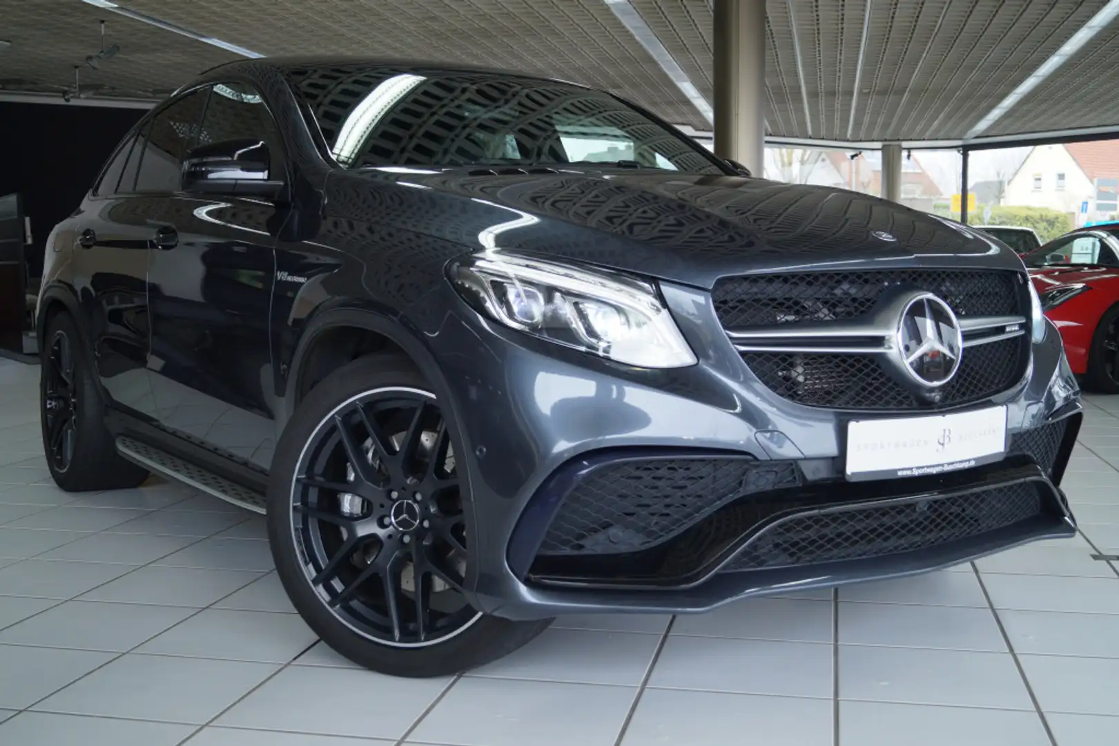 Mercedes-Benz GLE 63 AMG Coupé 4M 22 PANO TV SOFT 360° VOLL Grey - 2