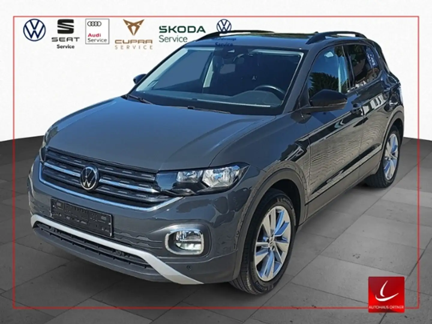 Volkswagen T-Cross 1.0 TSI ACTIVE KAMERA NAVI APP-CONNECT SHZ KLIMA Gris - 1