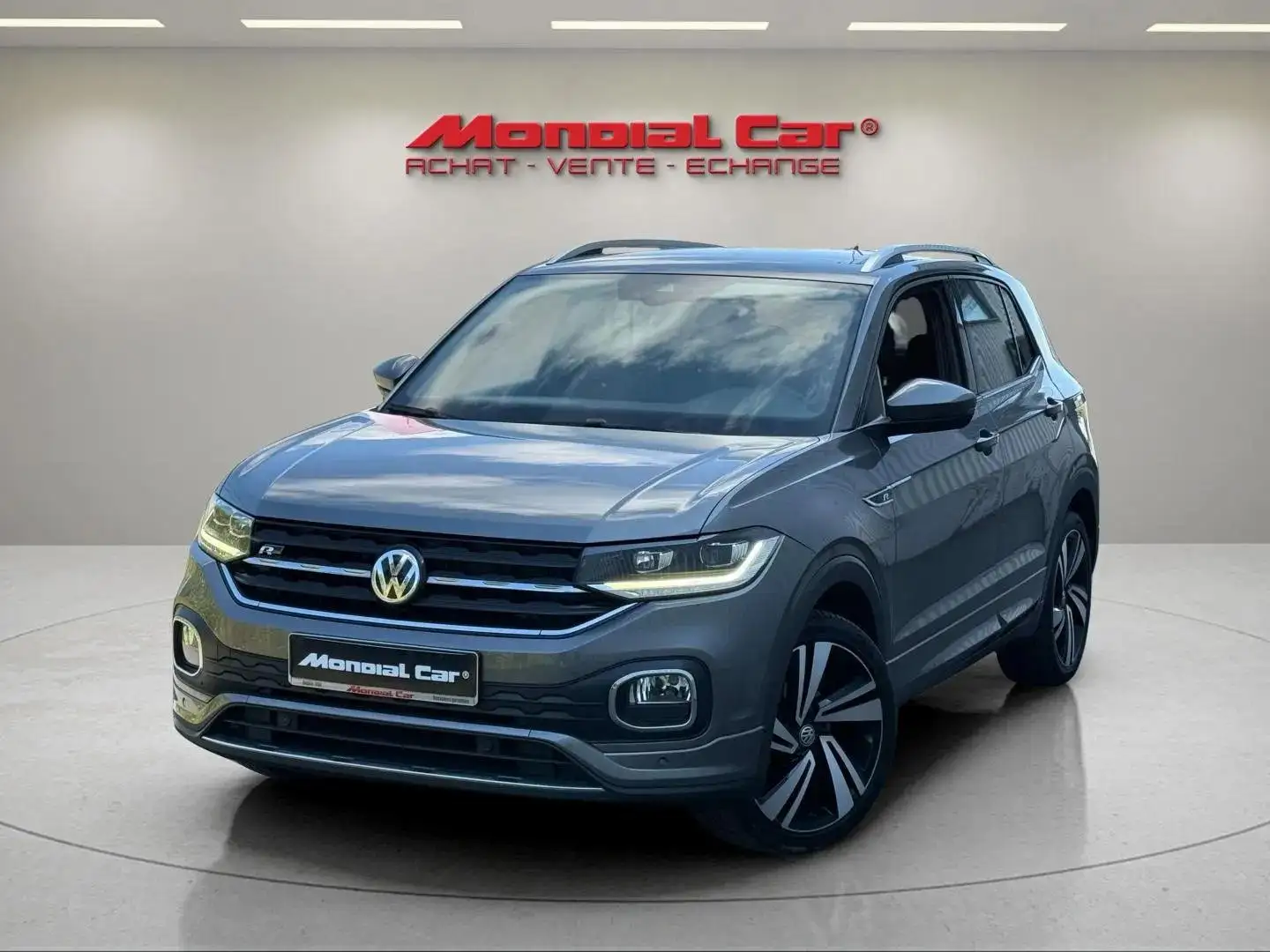Volkswagen T-Cross T-Cross 1.0 TSI OPF DSG* R-LINE * Carplay * Gris - 1