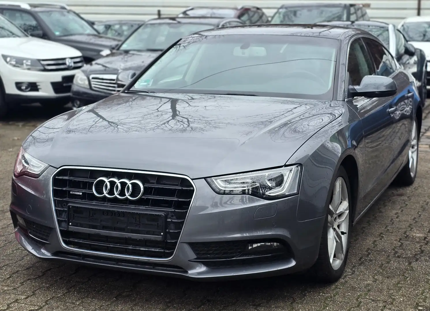 Audi A5 3.0 TDI clean diesel quattro,Euro 6,Top Zustand. Grau - 1