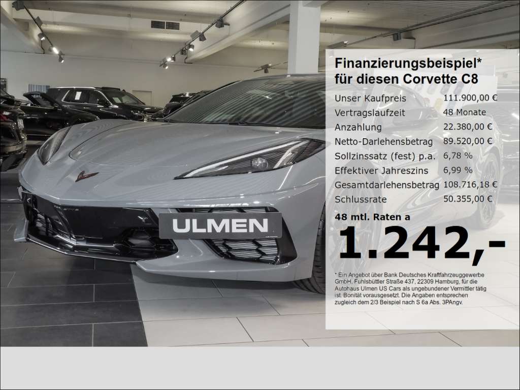 Second hand Corvette C8 6.2