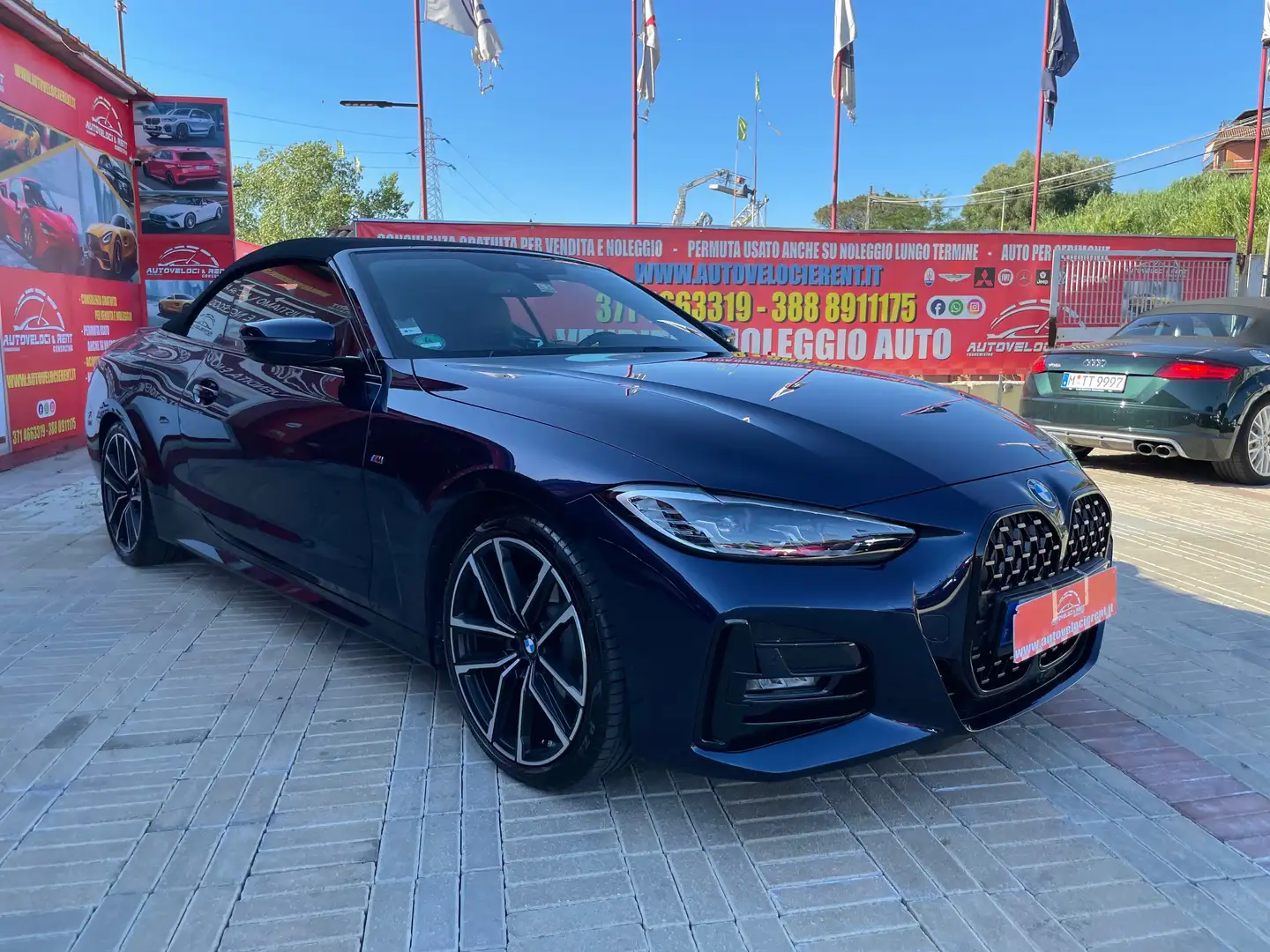 BMW 420 i M-Sport Cabrio 184CV PRONTA CONSEGNA Bleu - 1