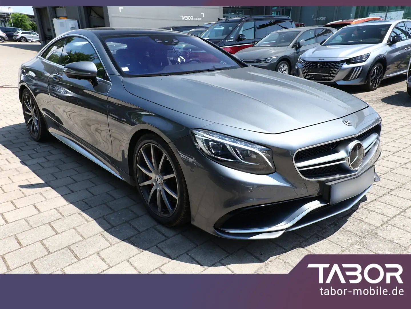 Mercedes-Benz S 63 AMG S 63 AMG Coupe Burmester HUD Kam360° KeyLess 20Z Gris - 2