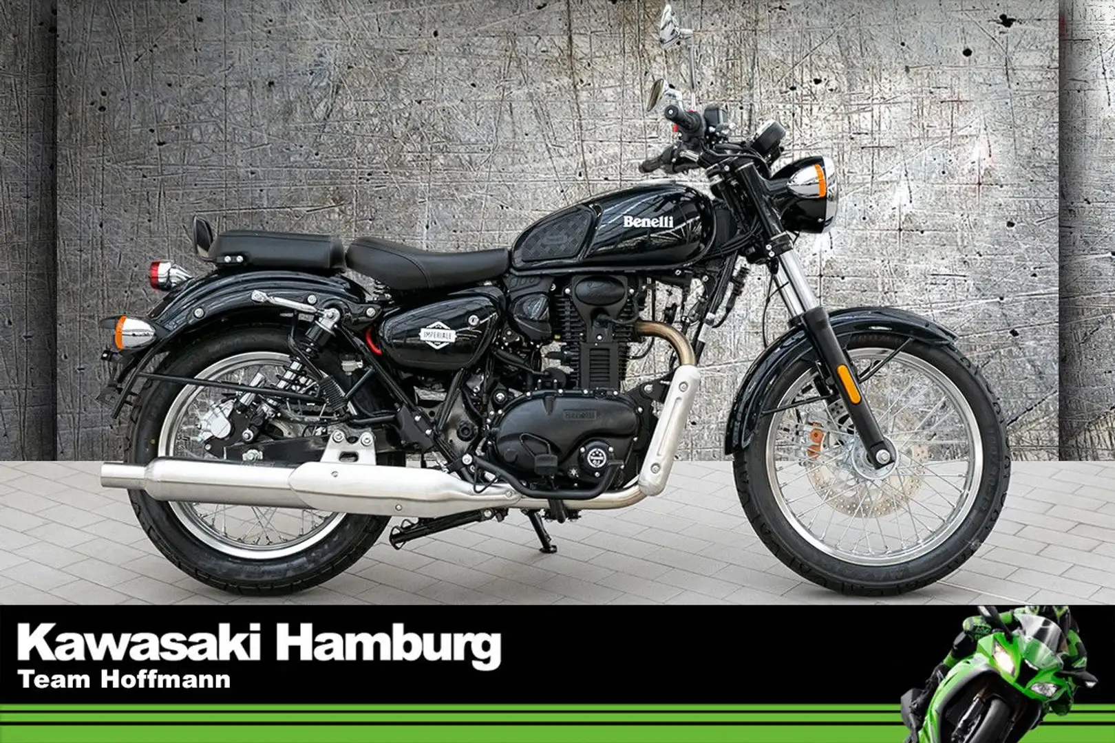 Benelli Imperiale 400 ABS, unfallfrei, Lieferservice Negru - 1