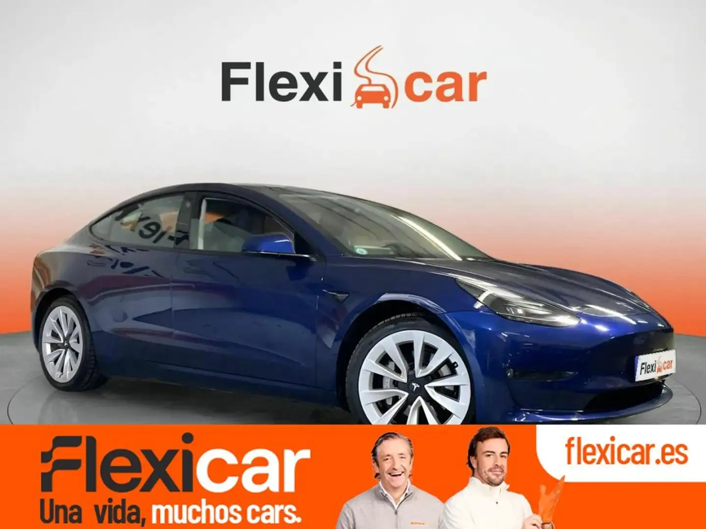 Tesla Model 3 Gran Autonomía AWD Azul - 1