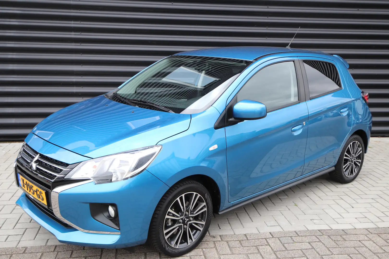 Mitsubishi Space Star 1.2 Dynamic 15"LM-Velgen, Cruise, NL-Auto Bleu - 1