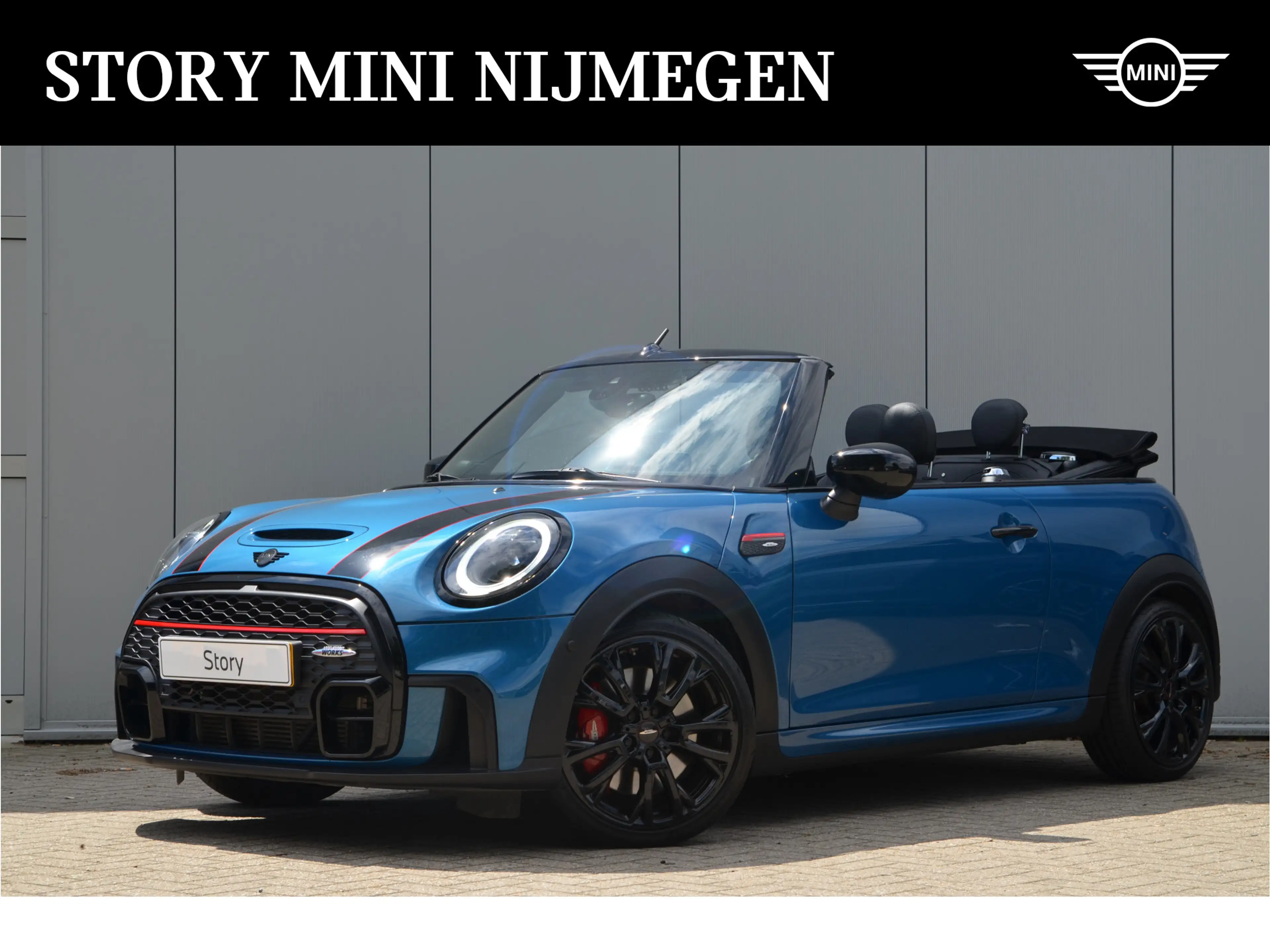 MINI John Cooper Works Cabrio Automaat / Sportstoelen / Achteruitrijcamera / Com