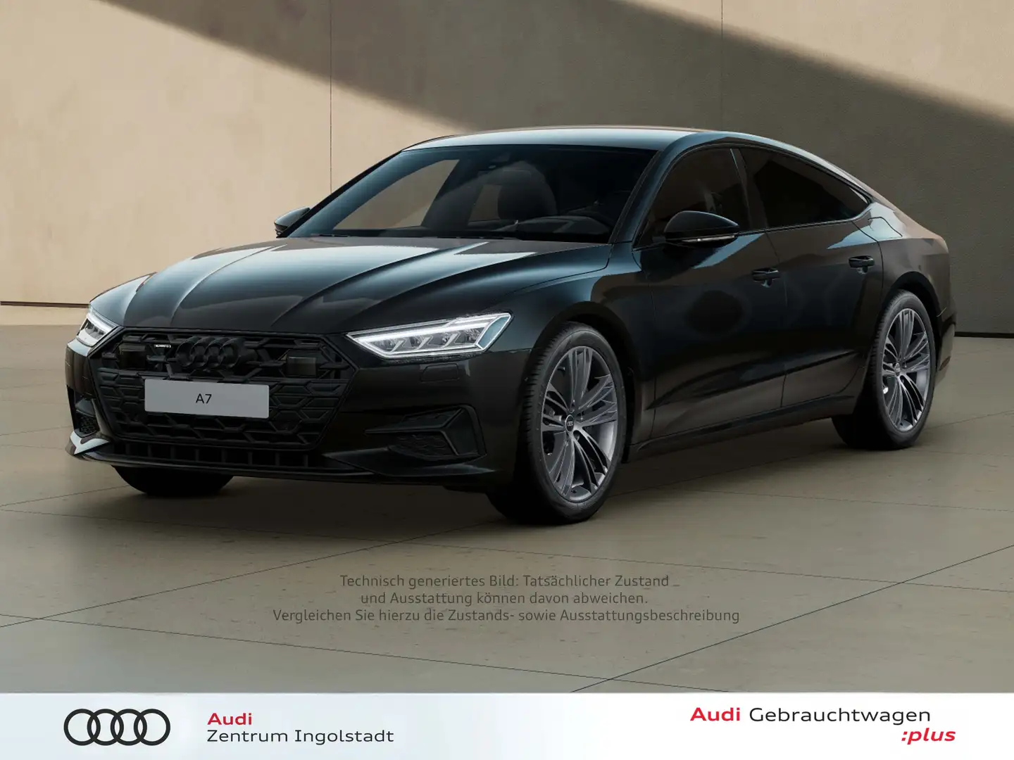 Audi A7 Sportback 50 TFSI e qu AHK Leder 360° HuD 20" Schwarz - 1