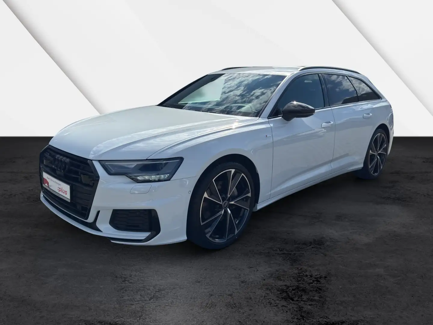 Audi A6 Avant 45 TFSI quattro S line Black HUD AHK 360°... Weiß - 2