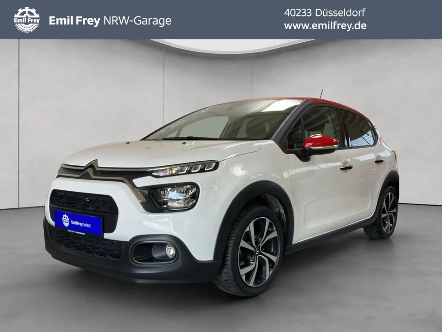 Citroen C3 Pure Tech 110 SHINE PACK Navi/Kamera/Tempomat Wit - 1