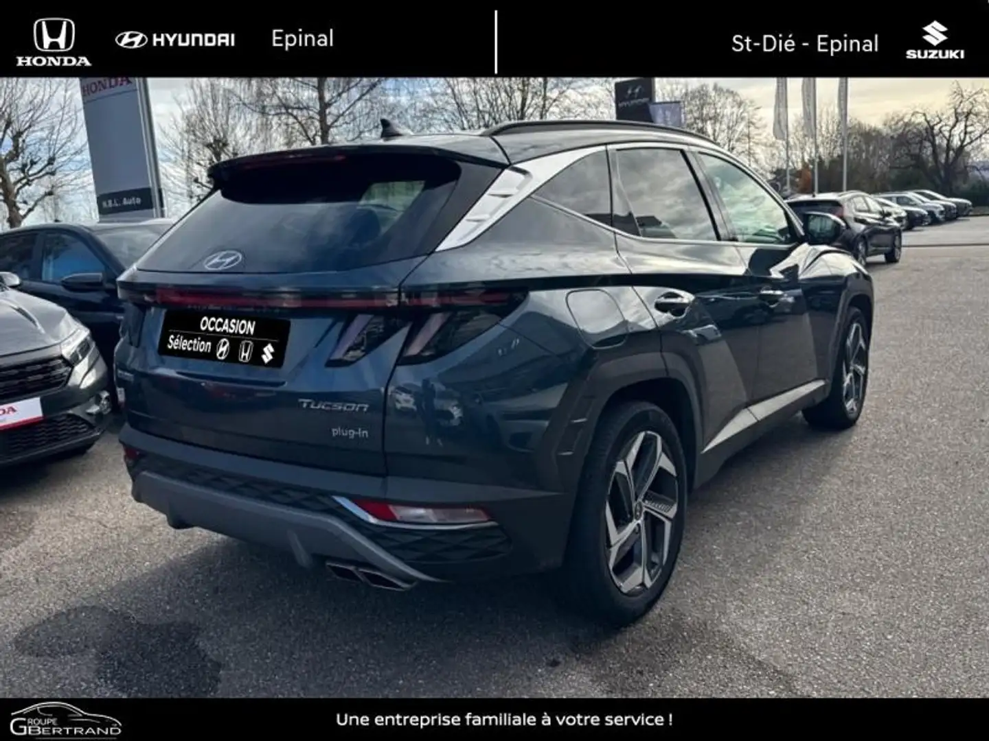 Hyundai TUCSON 1.6 T-GDi 265ch PHEV Creative BVA6 HTRAC Rouge - 2