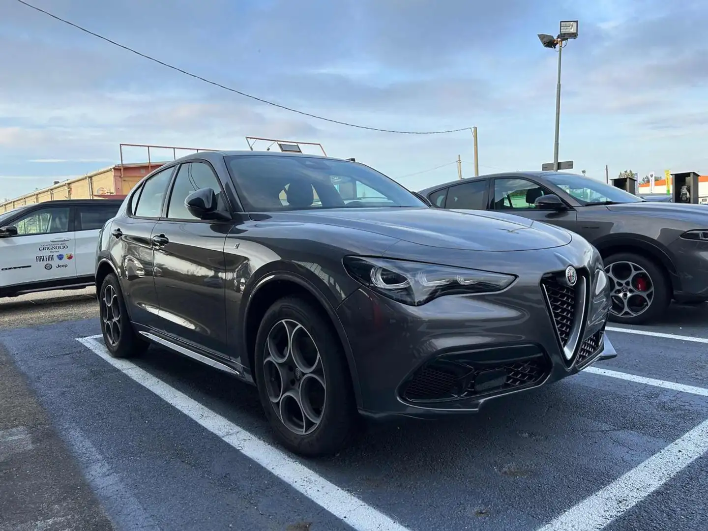 Alfa Romeo Stelvio 2.2 Turbodiesel 210 CV AT8 Q4 Ti Grigio - 1