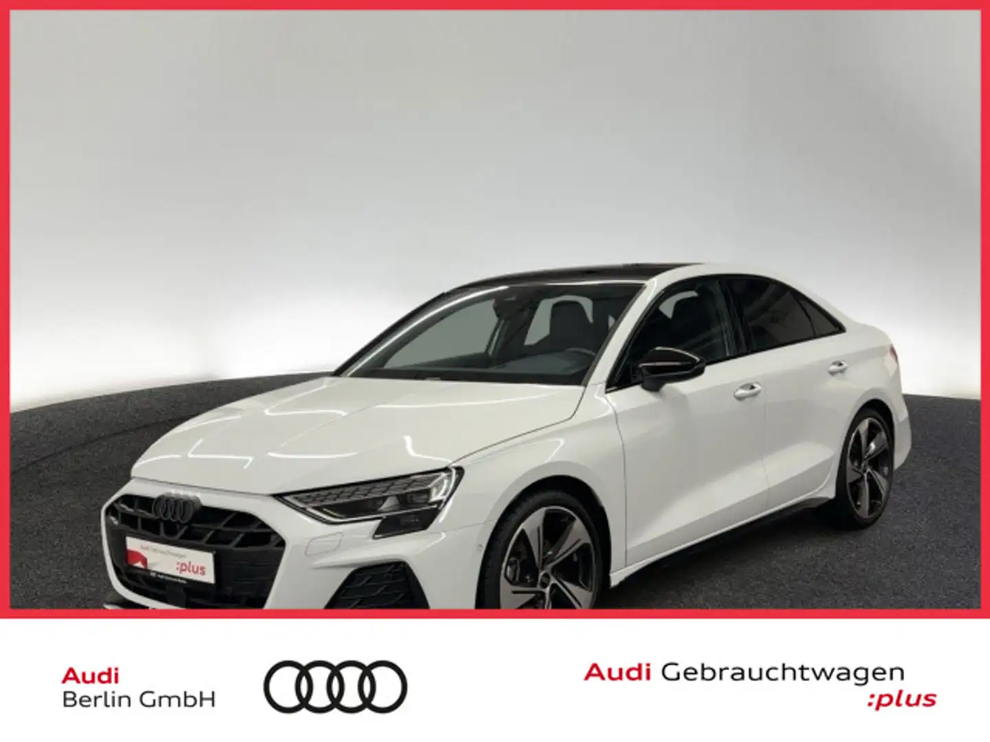 Audi A3 S line 35 TFSI S tr. NAVI MATRIX RF Weiß - 1