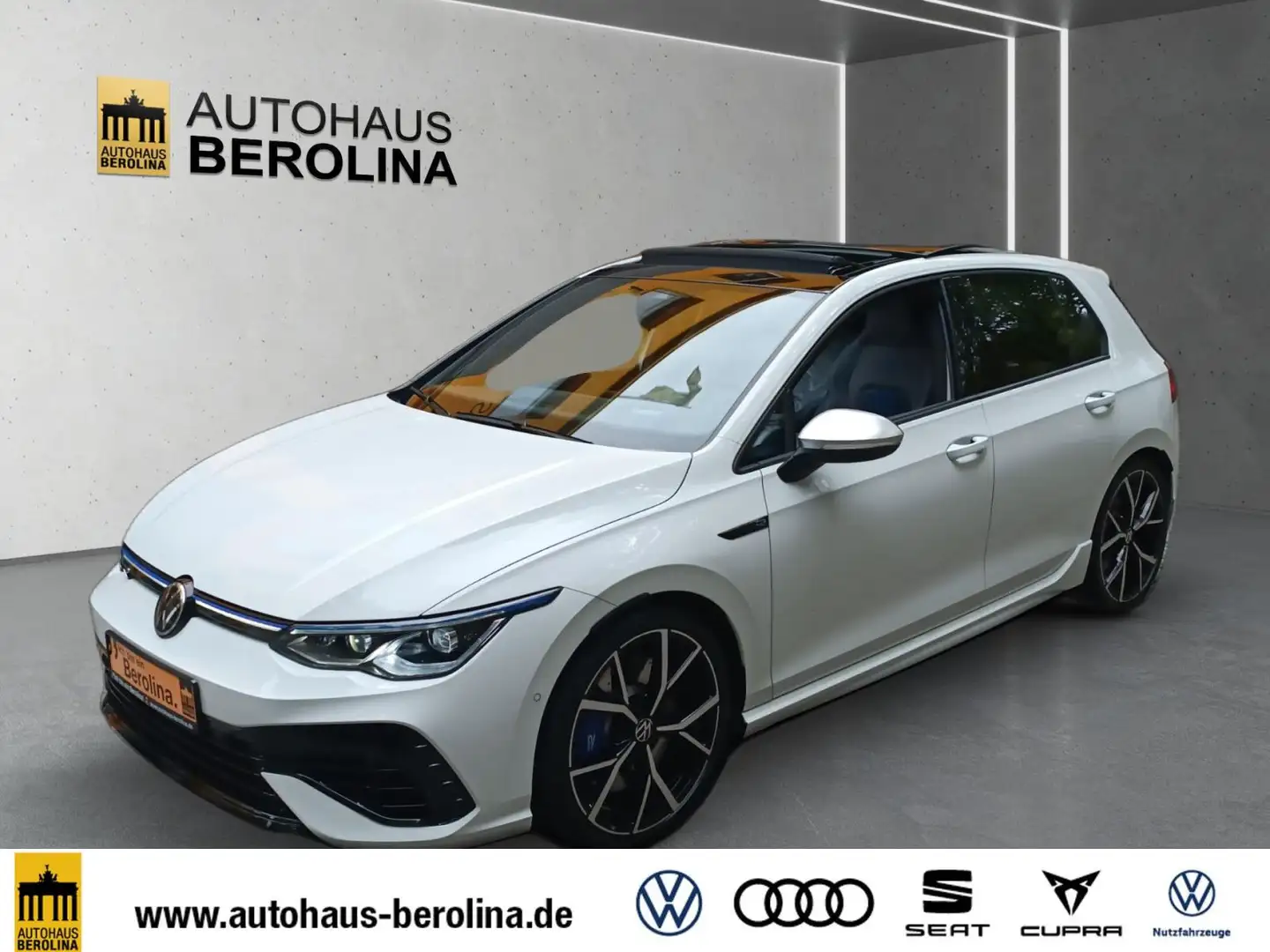 Volkswagen Golf VIII R 2.0 TSI 4M DSG *IQ-MATRIX*PANO*HuD* Weiß - 2