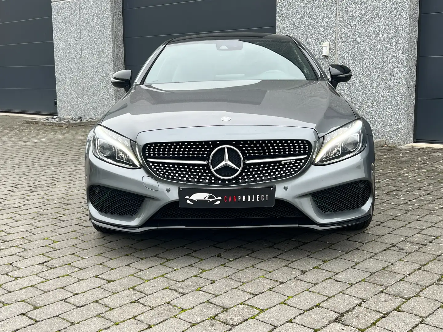 Mercedes-Benz C 220 Coupe Pack AMG **MARCHAND ou EXPORT** Argent - 2