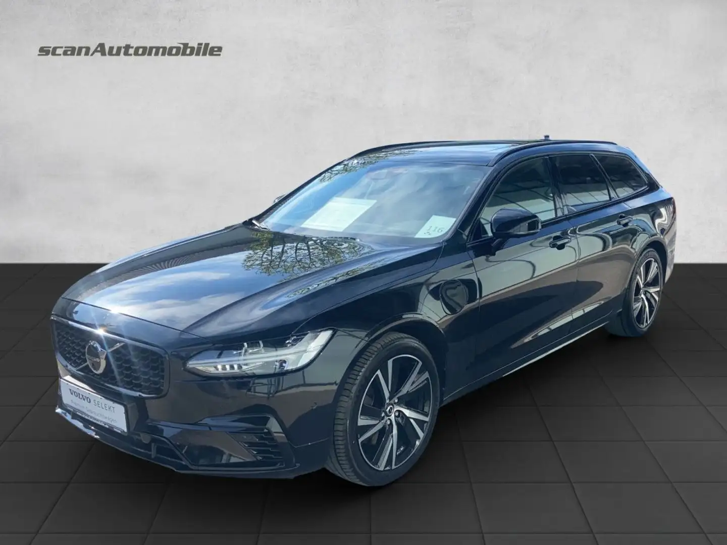 Volvo V90 R Design Recharge Plug-In Hybrid AWD Bluetooth Zwart - 2